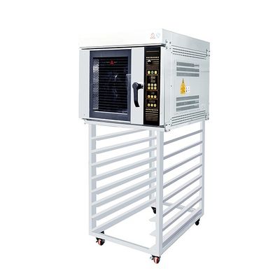 Piekarnia na gorące powietrze Piekarnik konwekcyjny Pięć tac 18 &quot;X26&quot; 12,5 kW na ciasteczka, Crossiant, Tars