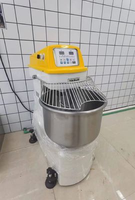 120 kg Spiralny mikser do ciasta ze stali nierdzewnej 0,55 kW Dwubiegowy mieszalnik spiralny