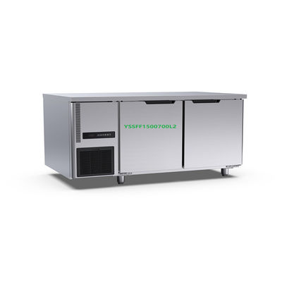 360l 2-drzwiowa zamrażarka stołowa 1500 × 700 × 800 mm 220 V Zamrażarka skrzyniowa