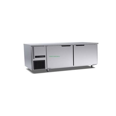 Komercyjna chłodziarka pionowa 260 l 1200 × 700 × 800 mm Dwudrzwiowa komercyjna zamrażarka pionowa 220 V