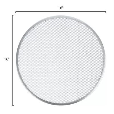 Foodservice NSF 1mm grill ze stali nierdzewnej patelnia do grilla siatka aluminiowa taca do pizzy