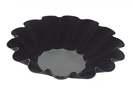 Gastronomia NSF Telfon Nonstick aluminiowa foremka na babeczki Mini karbowana foremka do ciasta Brioche