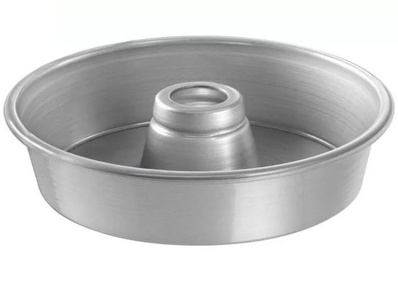 Foodservice NSF Aluminiowa taca do pieczenia Niestandardowa nieprzywierająca aluminiowa patelnia do ciasta z pierścieniem